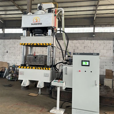 Üç ışın ve dört sütun hidrolik presinin uygulama kapsamı