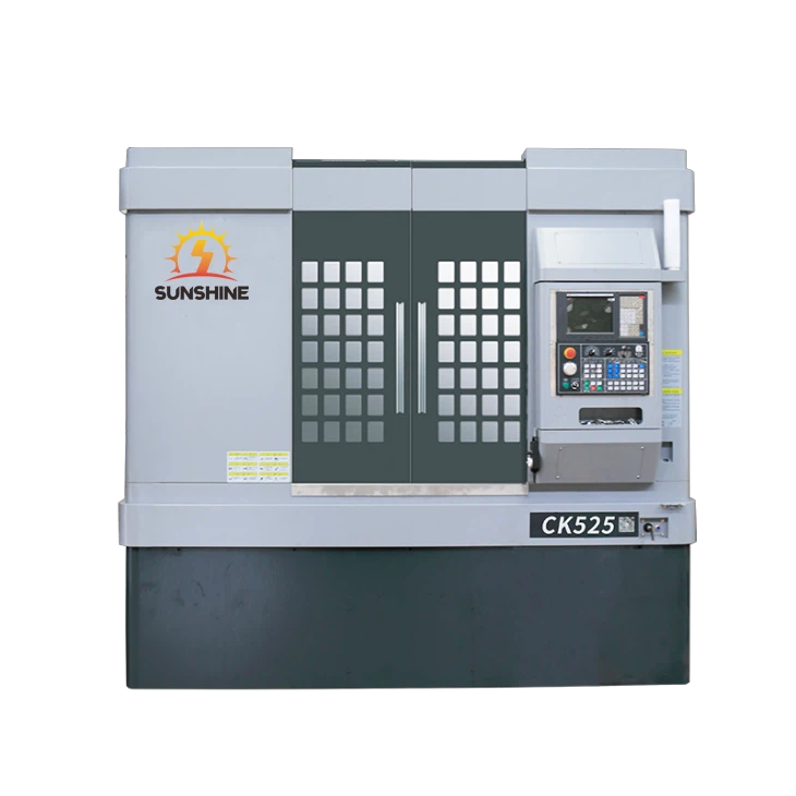 CK525 Double Column CNC Vertical Lathe Double Turret High Efficiency CNC Vertical Lathe